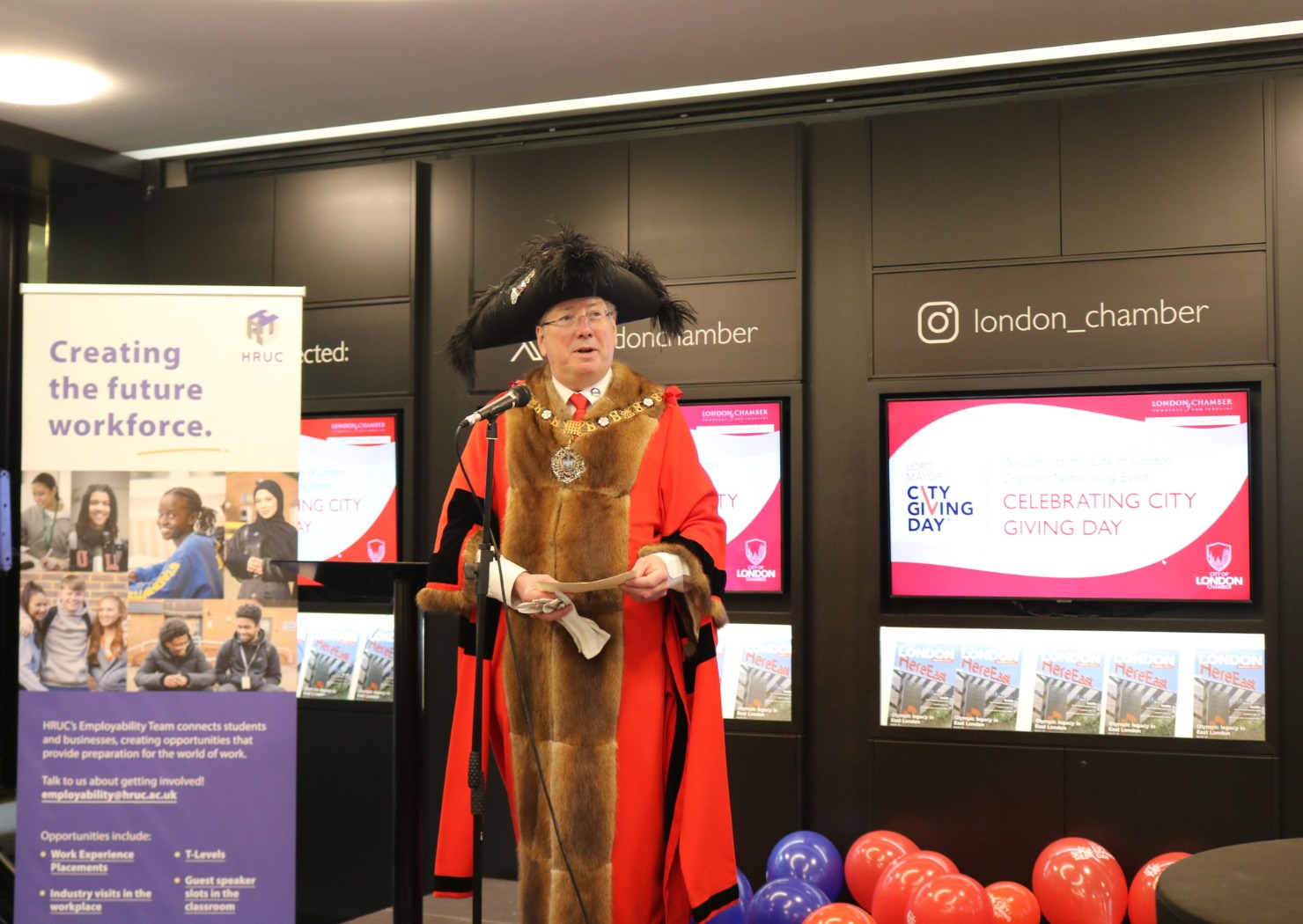 The Lord Mayor at Lord Mayor's City Giving Day 2024 